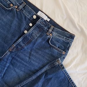 & other stories straight fit denim jeans
